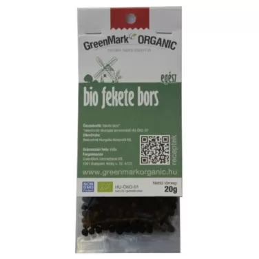 bio Fekete bors, egész, 20 g