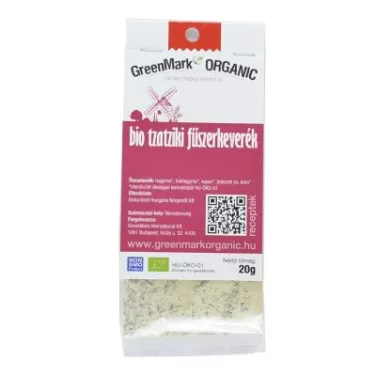 bio Tzatziki fűszerkeverék, 20 g
